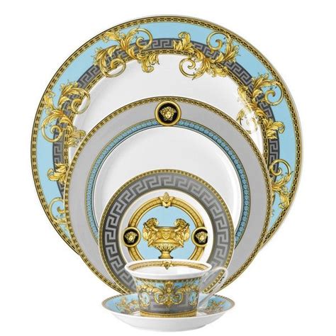 composizioni tre piatti versace|versace dinnerware sets.